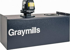 Graymills - 10 Gallon Tank Capacity, Coolant Pump/Motor - 24" Tank Length x 9-3/4" Tank Width x 16" Tank Height - Best Tool & Supply