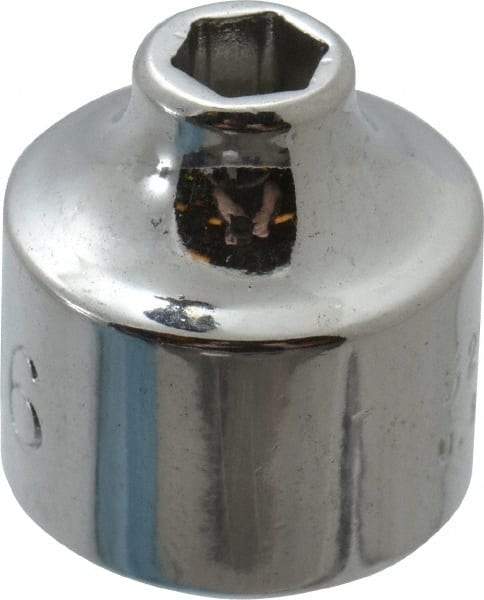 Proto - 3/16", 3/8" Drive, Standard Hand Socket - 6 Points, 3/4" OAL, Chrome Finish - Best Tool & Supply