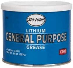 CRC - 14 oz Can Lithium General Purpose Grease - Amber, 300°F Max Temp, NLGIG 2, - Best Tool & Supply