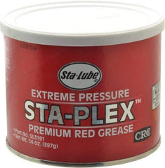 CRC - 14 oz Can Lithium Extreme Pressure Grease - Red, Extreme Pressure & Food Grade, 325°F Max Temp, NLGIG 2, - Best Tool & Supply