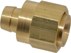 Dixon Valve & Coupling - 3/4 UNF Thread Hose Barb x Female 45° SAE/37° JIC Swivel Connector - 1/2" ID Hose x 1/2" OD Hose, Brass - Best Tool & Supply