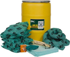 Brady SPC Sorbents - 38 Gal Capacity Hazardous Materials Spill Kit - 55 Gal Drum - Best Tool & Supply