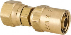 Dixon Valve & Coupling - 3/8 NPSM, Reusable Hose Female Swivel Fitting - 3/8" Hose ID x 5/8" Hose OD - Best Tool & Supply