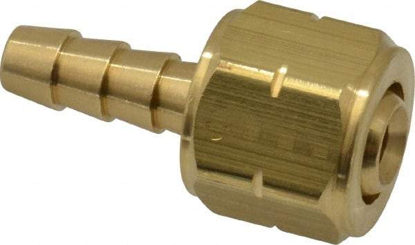 Dixon Valve & Coupling - 9/16" Left Hand Thread, Welding Hose Coupling for Acetylene Line - 1/4" ID - Best Tool & Supply