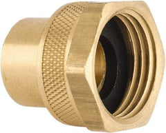 Dixon Valve & Coupling - 3/8 NPTF & 3/4 NH Garden Hose Fitting - Brass, Female Hose to Female Pipe Connector - Best Tool & Supply