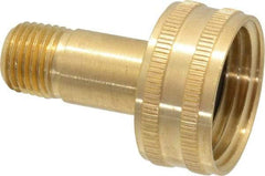 Cerro - 1/4 MPT & 3/4 FGHT Garden Hose Fitting - Brass, Female Hose to Male Pipe Swivel Connector - Best Tool & Supply