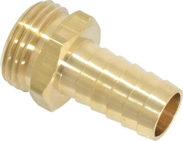 Cerro - 3/4 NH Garden Hose Fitting - Brass, Standard Shank Male Connector - Best Tool & Supply