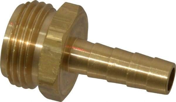 Dixon Valve & Coupling - 3/4 NH Garden Hose Fitting - Brass, Standard Shank Male Connector - Best Tool & Supply