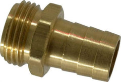 Dixon Valve & Coupling - 3/4 NH Garden Hose Fitting - Brass, Short Shank Male Connector - Best Tool & Supply