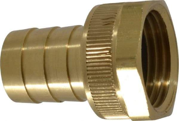 Dixon Valve & Coupling - 3/4 NH Garden Hose Fitting - Brass, Short Shank Female Swivel Connector - Best Tool & Supply