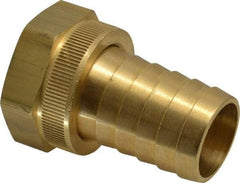 Dixon Valve & Coupling - 1 NH Garden Hose Fitting - Brass, Standard Shank Female Swivel Connector - Best Tool & Supply