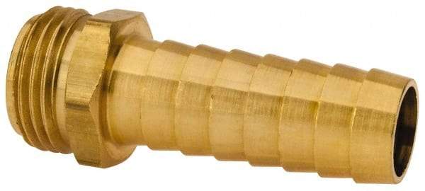 Dixon Valve & Coupling - 3/4 NH Garden Hose Fitting - Brass, Long Shank Male Connector - Best Tool & Supply