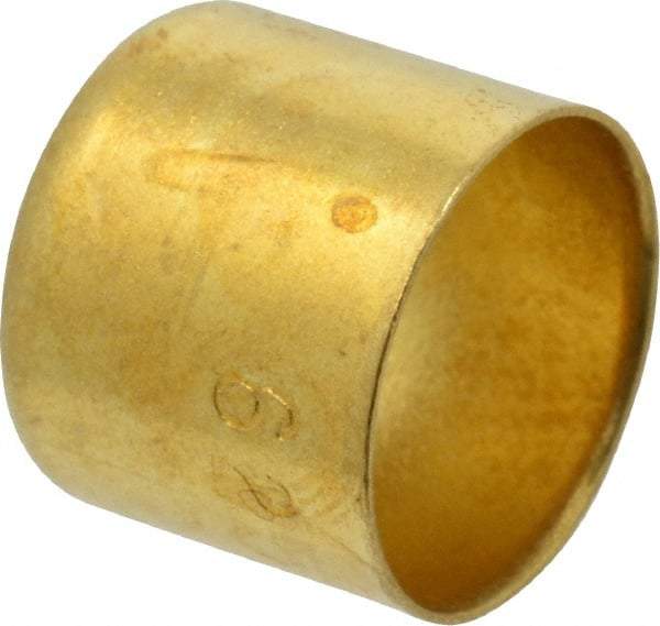 Dixon Valve & Coupling - 0.525" ID Hose Ferrule - Brass, 0.47" Long - Best Tool & Supply