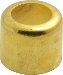 Dixon Valve & Coupling - 0.55" ID Hose Ferrule - Brass, 0.47" Long - Best Tool & Supply