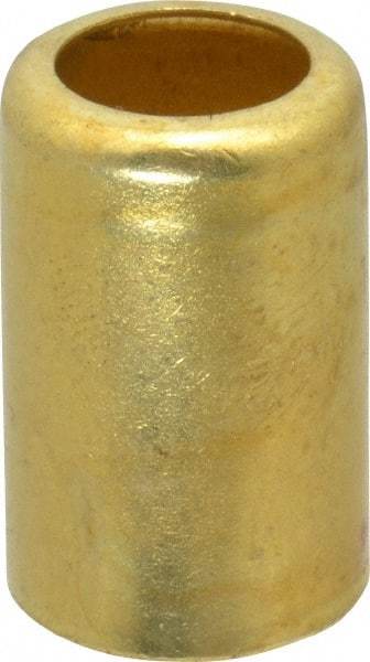 Dixon Valve & Coupling - 0.593" ID Hose Ferrule - Brass, 1" Long - Best Tool & Supply