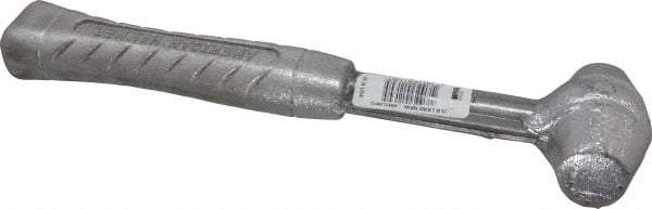 American Hammer - 2 Lb Head 1" Face Lead Alloy Nonmarring Lead Hammer - 11-1/2" OAL, Aluminum Handle - Best Tool & Supply