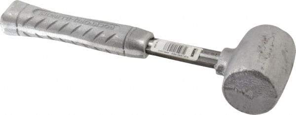 American Hammer - 6 Lb Head 2" Face Lead Alloy Nonmarring Lead Hammer - 12" OAL, Aluminum Handle - Best Tool & Supply