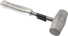 American Hammer - 7 Lb Head 2" Face Lead Alloy Nonmarring Lead Hammer - 13-1/2" OAL, Aluminum Handle - Best Tool & Supply