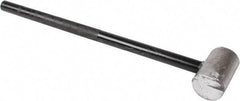 American Hammer - 18 Lb Head 3-1/2" Face Lead Alloy Nonmarring Lead Hammer - 29" OAL, Aluminum Handle - Best Tool & Supply