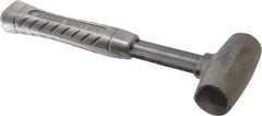 American Hammer - 3 Lb Head 1-1/2" Face Zinc Aluminum Alloy Nonmarring Hammer - 11-1/2" OAL, Aluminum Handle - Best Tool & Supply