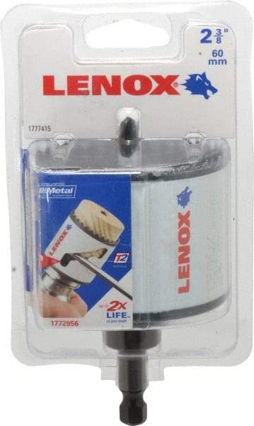 Lenox - 2-5/8" Diam, 1-1/2" Cutting Depth, Hole Saw - Bi-Metal Saw, Toothed Edge - Best Tool & Supply