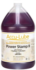 Accu-Lube - Accu-Lube Power Stamp II, 1 Gal Bottle Stamping Fluid - Water Soluble, For Machining - Best Tool & Supply