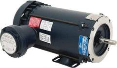 Leeson - 1 hp 1,800 Max RPM Explosion Proof Motor - 56C NEMA Frame, 230/460 Volts, 85.5% Efficiency at Full Load - Best Tool & Supply