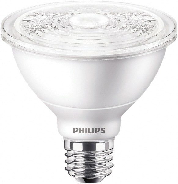 LED Lamp: Flood & Spot Style, 12 Watts, PAR30L, Medium Screw Base 120V, 3,000 ° K, 880 Lumens, Dimmable, 40,000 hr Avg Life