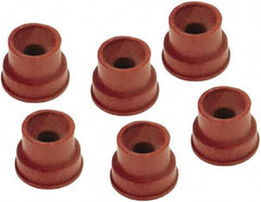 lumax - Grease Fitting Cap - Red, 5 Pieces - Best Tool & Supply