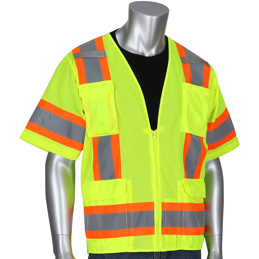 PIP - High Visibility Vests Vest Style: Surveyor's Vest Type: Hi Visibility - Best Tool & Supply