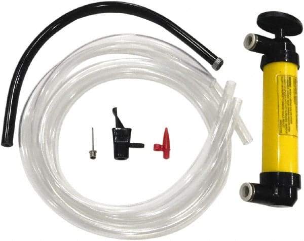 lumax - Oil & Fuel Lubrication 3 Gal/min Flow Polypropylene Lever Hand Pump - Use with Gasoline, Engine Oil & Oil-Based Fluids - Best Tool & Supply