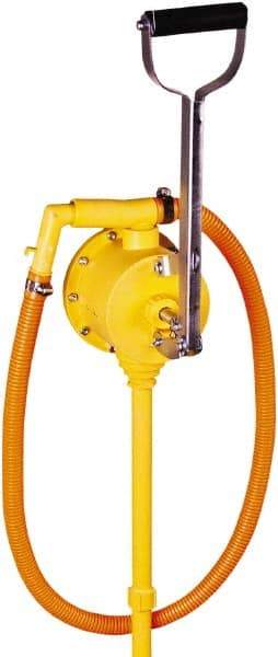 lumax - Corrosive Lubrication 0.10 Gal/Turn Flow Polypropylene Lever Hand Pump - For 15 to 55 Gal Container - Best Tool & Supply