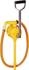 lumax - Corrosive Lubrication 0.10 Gal/Turn Flow Polypropylene Lever Hand Pump - For 15 to 55 Gal Container - Best Tool & Supply