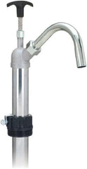 lumax - Oil Lubrication 0.17 Gal/Turn Flow Aluminum & Steel Lever Hand Pump - For 15 to 55 Gal Container - Best Tool & Supply