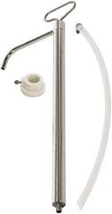 lumax - Water-Based Lubrication 0.06 Gal/Turn Flow Stainless Steel Lever Hand Pump - For 5 Gal Container - Best Tool & Supply