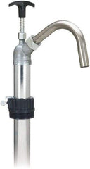 lumax - Water-Based Lubrication 0.17 Gal/Turn Flow Stainless Steel Lever Hand Pump - For 15 to 55 Gal Container - Best Tool & Supply