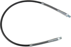 lumax - 30" Long, 10,000 psi Operating Pressure, Thermoplastic Grease Gun Hose - NPT - Best Tool & Supply