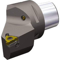 Kennametal - Insert Style LT16ER, 65mm Head Length, Right Hand Cut, External Modular Threading Cutting Unit Head - System Size PSC63, 45mm Center to Cutting Edge, Series PSC - Best Tool & Supply