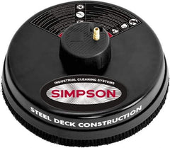 Simpson - 3,400 Max psi Fixed Pressure Washer Surface Cleaner - 15" Long, Metal, NPT - Best Tool & Supply