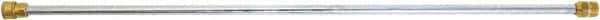 Simpson - 3,400 Max psi Fixed Pressure Washer Lance - 31" Long, Metal, Metric, Female & Male - Best Tool & Supply