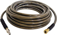 Simpson - 4,500 Max psi 2 Piece Pressure Washer Hose - 200' Long, Polyurethane, 3/8 NPT, Female & Male - Best Tool & Supply