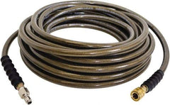 Simpson - 4,500 Max psi 2 Piece Pressure Washer Hose - 150' Long, Polyurethane, NPT, Female & Male - Best Tool & Supply