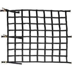 Cargo Handling, Control Devices; Material: Polyester; Steel; Pulling Capacity: 12000 lb; Color: Black; Length (Inch): 82 in; 82; Length (Feet): 82 in; Width (Inch): 82 in; 82; Mat: Polyester; Steel; Type: Cargo Net; Material: Polyester; Steel; Type: Cargo