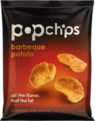 PopChips - Potato Chips - Potato Chips, BBQ Flavor, .8 oz Bag, 24/Carton - Best Tool & Supply