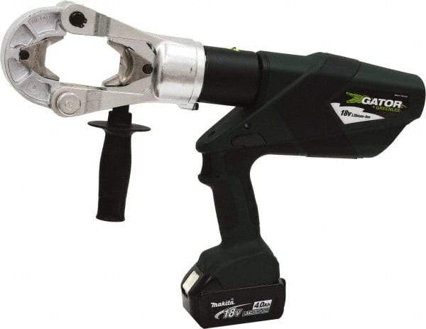 Greenlee - 15 Ton Electric Crimper - Includes Lithium-Ion Battery, Charger, Carrying Case - Best Tool & Supply