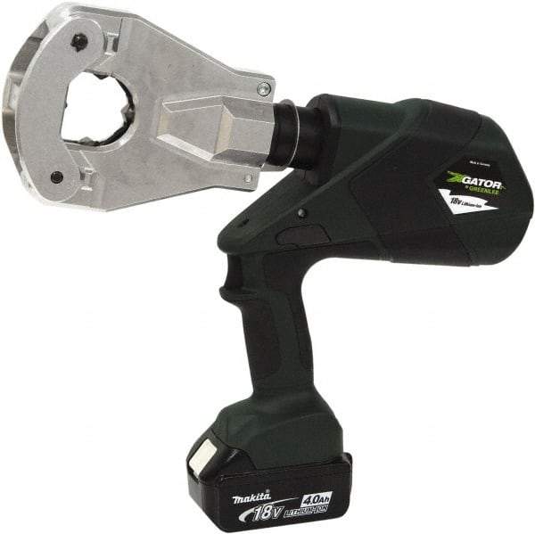 Greenlee - 6 Ton Electric Crimper - Includes Lithium-Ion Battery, Charger, Carrying Case - Best Tool & Supply