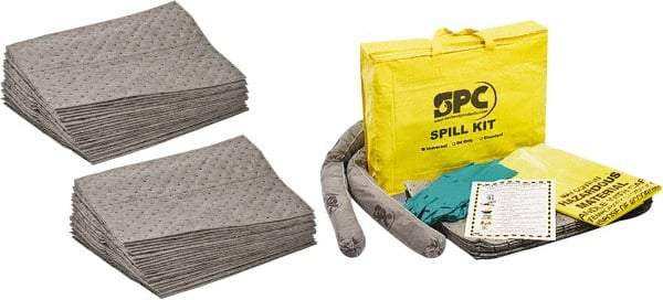 Brady SPC Sorbents - 44 Gal Capacity per Package, Universal Pad - 19" Long x 15" Wide, Polypropylene - Best Tool & Supply