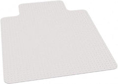 Ability One - 48" Long x 36" Wide, Chair Mat - Rectangular, Beveled Edge Style - Best Tool & Supply