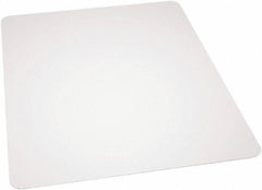 Ability One - 60" Long x 46" Wide, Chair Mat - Rectangular, Beveled Edge Style - Best Tool & Supply