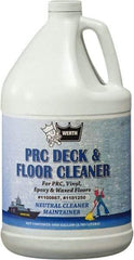 Werth Sanitary Supply - 1 Gal Plastic Bottle Floor Cleaner - Use on All Types of Flooring - Best Tool & Supply